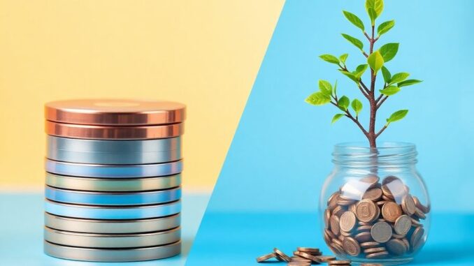 0cac4fe5thumbnail CDs and money tree illustrating savings options.