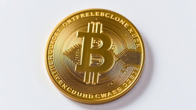 Golden coin with a dollar sign resting on a smooth, neutral surface.