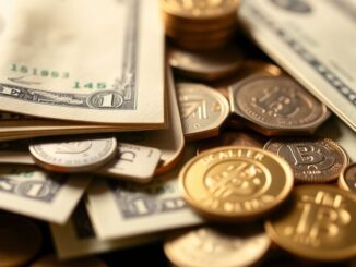 Bank of America savings account with money and high interest.