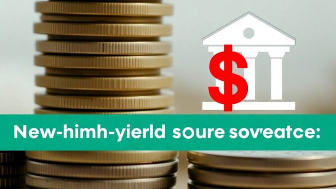 LendingClub savings account with a dollar sign.